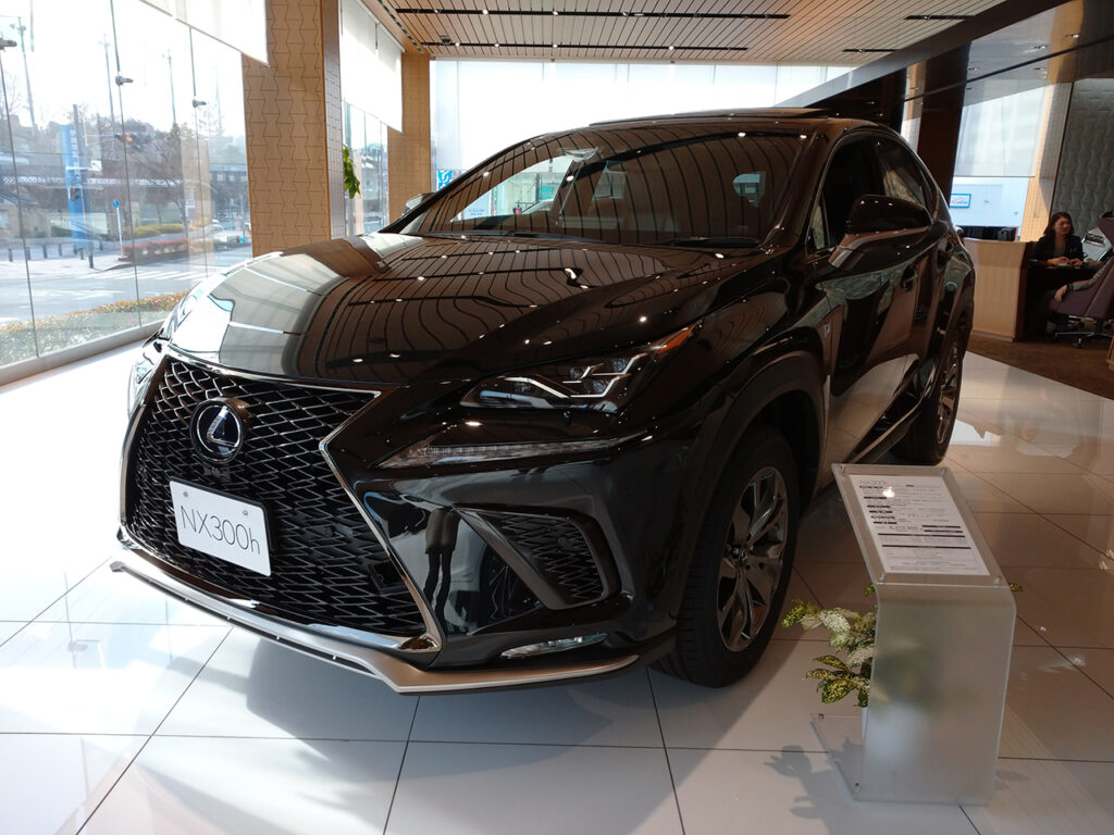 恐る恐るレクサスにきたわけですが